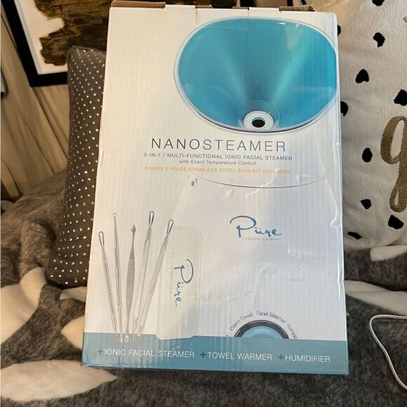 Pure zone nano facial steamer /humidifier towel warmer - Picture 2 of 6